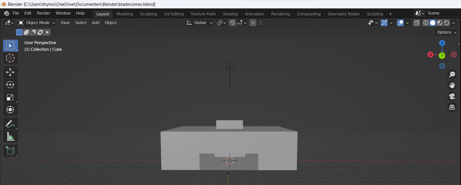 scene movie 1 Blender